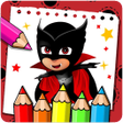 Ikona programu: PJ Coloring book for Mask…