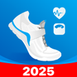 Иконка программы: Pedometer & Weight Loss C…
