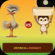 Pictogram van programma: Ostrich vs Monkey