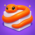 プログラムのアイコン：Snake Escape 3D:Tap Puzzl…