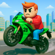 Ícone do programa: Obby Wheelie Moto Driving