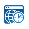 Icoon van programma: Time Tracker — Site Time …
