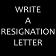 Ikon program: Write a Resignation Lette…