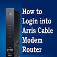 Icon of program: Arris Router Login