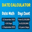 ไอคอนของโปรแกรม: Date calculator