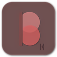 Иконка программы: Blended KWGT - A mixed wi…