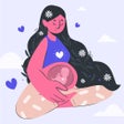 程序图标：Blessed: Pregnancy Medita…