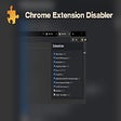 Chrome Extensions Disabler icon
