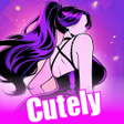 أيقونة البرنامج: Cutely - Social Connect