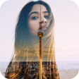 プログラムのアイコン：Double Exposure - Photo B…