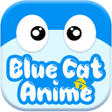 Programikonen: Blue Cat Anime Font