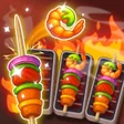 Иконка программы: Grill Puzzle: Food Sort