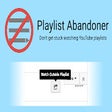 Programikonen: Playlist Abandoner