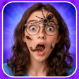 プログラムのアイコン：Bugzzz: Insect Prank Filt…