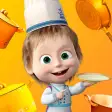 Masha and the Bear. Cooking 3D