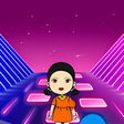 プログラムのアイコン：Squid Edm Game Hop Tiles …