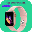 أيقونة البرنامج: T55 Smart Watch Guide