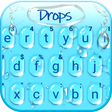 Programikonen: Blue 3d Waterdrops Keyboa…