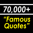 70,000+ Famous Quotes - Offline
