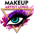 Ikon program: Makeup Artist Logo Maker