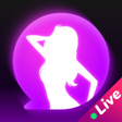 プログラムのアイコン：Mocly: Online Video Chat