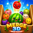 Biểu tượng của chương trình: Fruit Merge 3D: Drop Puzz…