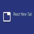 プログラムのアイコン：React new tab