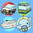プログラムのアイコン：のりものワールド