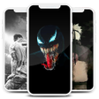 أيقونة البرنامج: Black Wallpapers HD Offli…