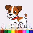 プログラムのアイコン：Cute Puppy Coloring Book
