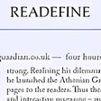 Ikon program: Readefine