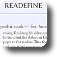 Ikona programu: Readefine