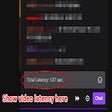 Twitch Latency Display