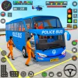 Police Bus Parking Game 3D