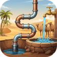 Ícone do programa: Desert Pipes: Plumber Puz…
