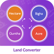 Ícone do programa: Hectare, Acre , Bigha , G…