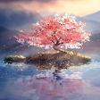 Icon of program: Lone Cherry Blossom Tree …