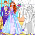 Ikona programu: Wedding Coloring Dress Up…