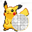 プログラムのアイコン：Poke Pixel Art Coloring