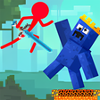 プログラムのアイコン：Stickman Craft Fight Adve…