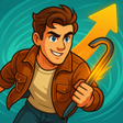 Ícone do programa: Hero Up: Alien Idle Actio…