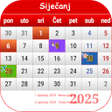 Ícone do programa: Croatia Calendar  2021