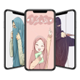 Programikonen: Hijab Kartun Wallpaper