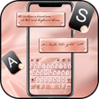プログラムのアイコン：Rose Gold Silk Keyboard T…