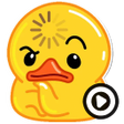 プログラムのアイコン：Animated Animals Stickers…