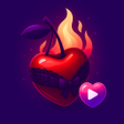 Programın simgesi: HotSpark - Live video cha…