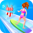 Иконка программы: Hotties Surfer - Music Ra…