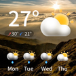 ไอคอนของโปรแกรม: Live Weather