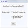 プログラムのアイコン：ShadyTXT