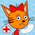 Иконка программы: Kid-E-Cats Doctor Games f…